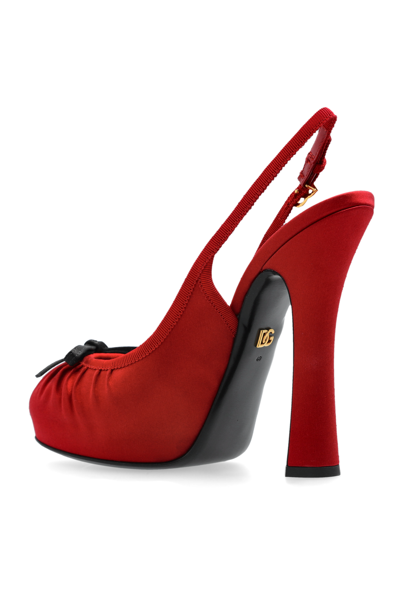シューズ・サンダルその他 DOLCE & GABBANA Woman Pumps Red CG0927AD160 8S652 Dolce & Gabbana Satin platform shoes | Women's Shoes | Vitkac
